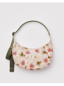Baggu Medium Nylon Crescent Bag | Abstract Floral