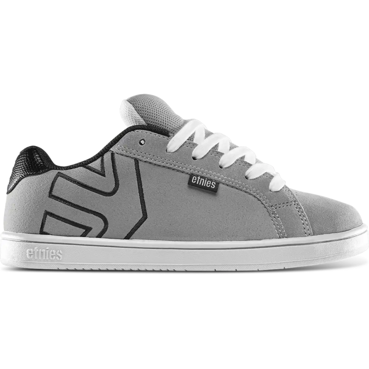 Etnies Kids' Fader | Light Grey/black