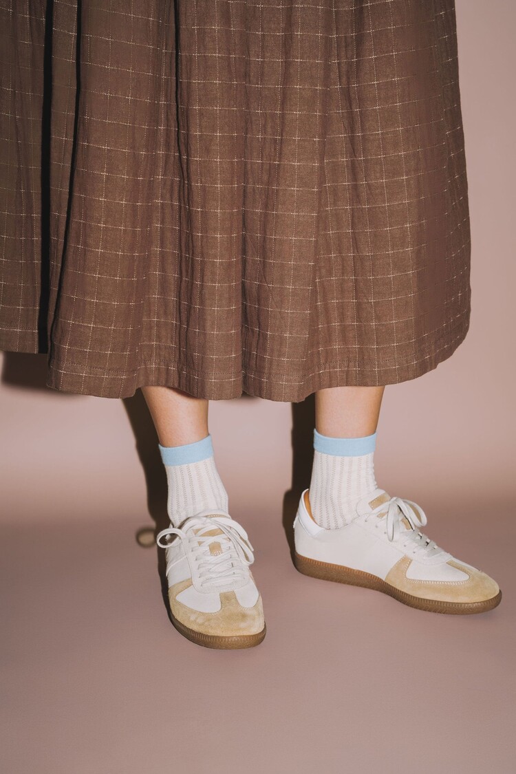 Unified Sunday Socks | Bluebell Stripe