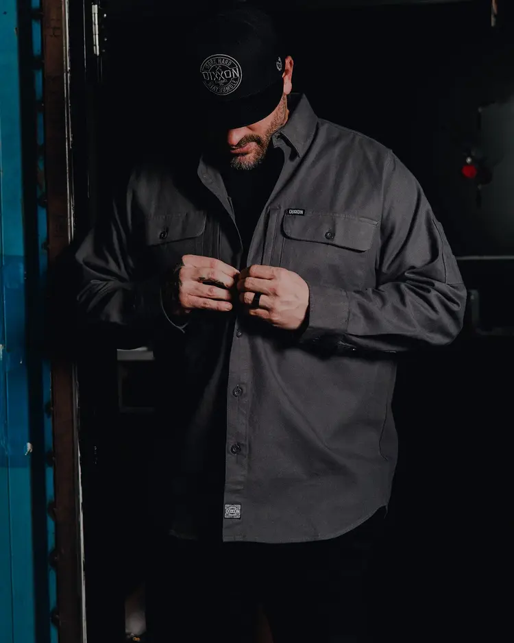 Dixxon Workshirt Long Sleev | Grey