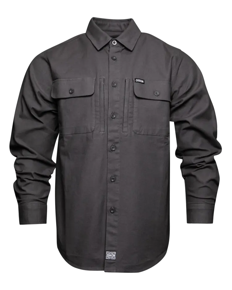 Dixxon Dixxon Workshirt Long Sleev | Grey