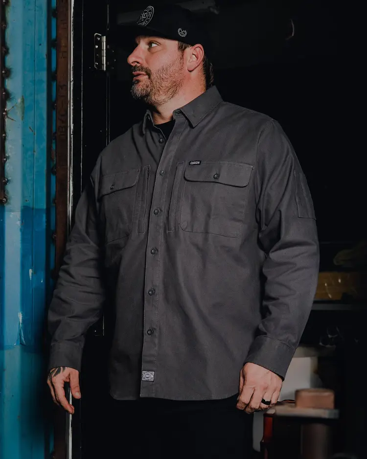 Dixxon Workshirt Long Sleev | Grey