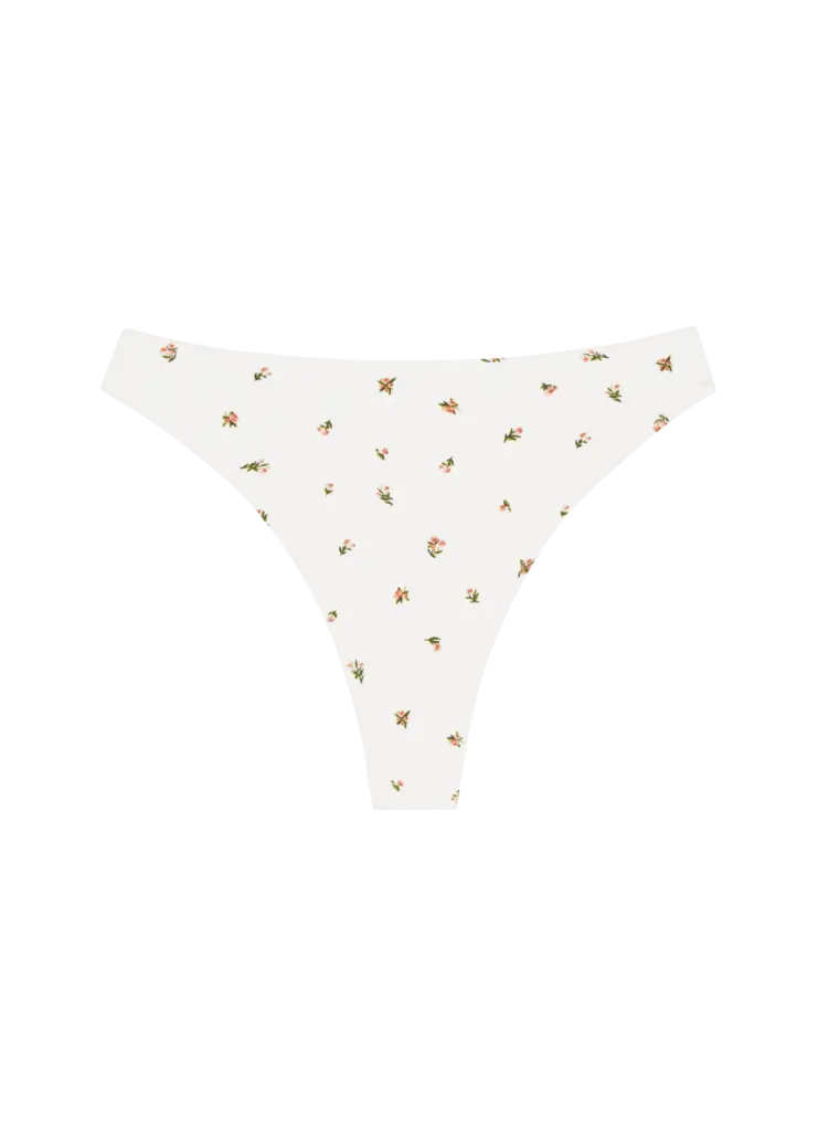 Huha Huha High Rise Thong  | Morning Rose
