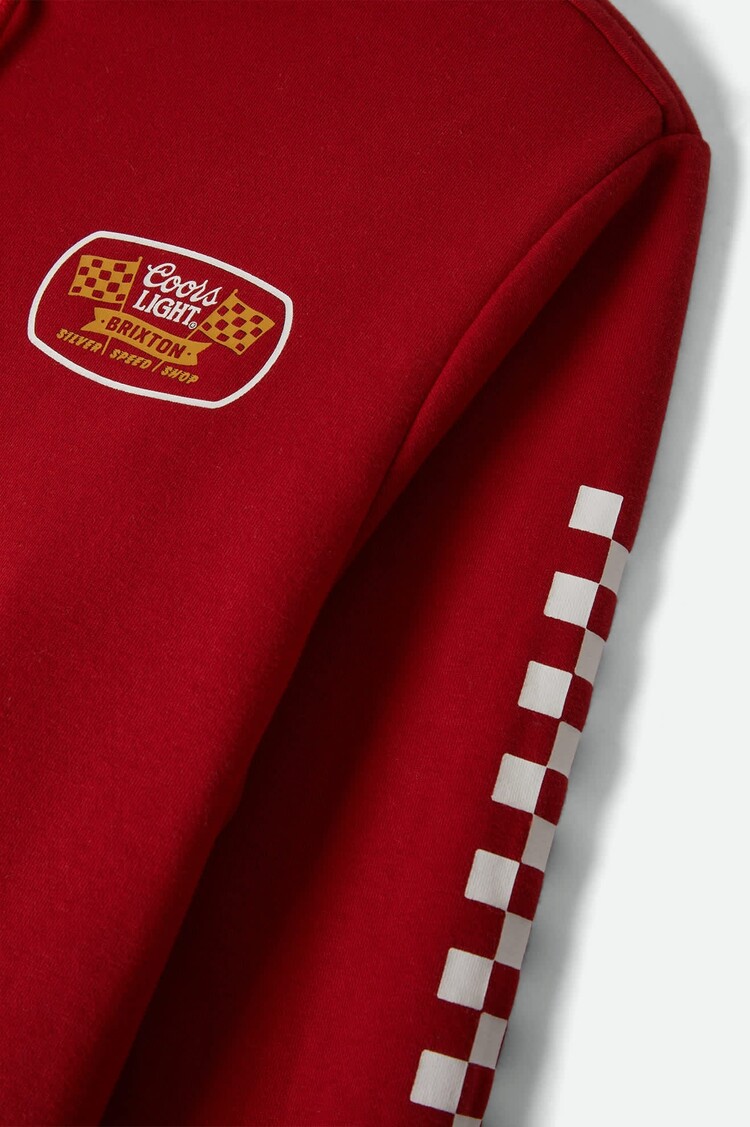 Brixton Brixton Coors Light Pit Stop Hood | Red