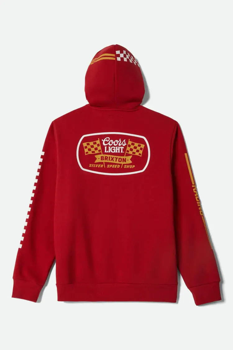 Brixton Coors Light Pit Stop Hood | Red