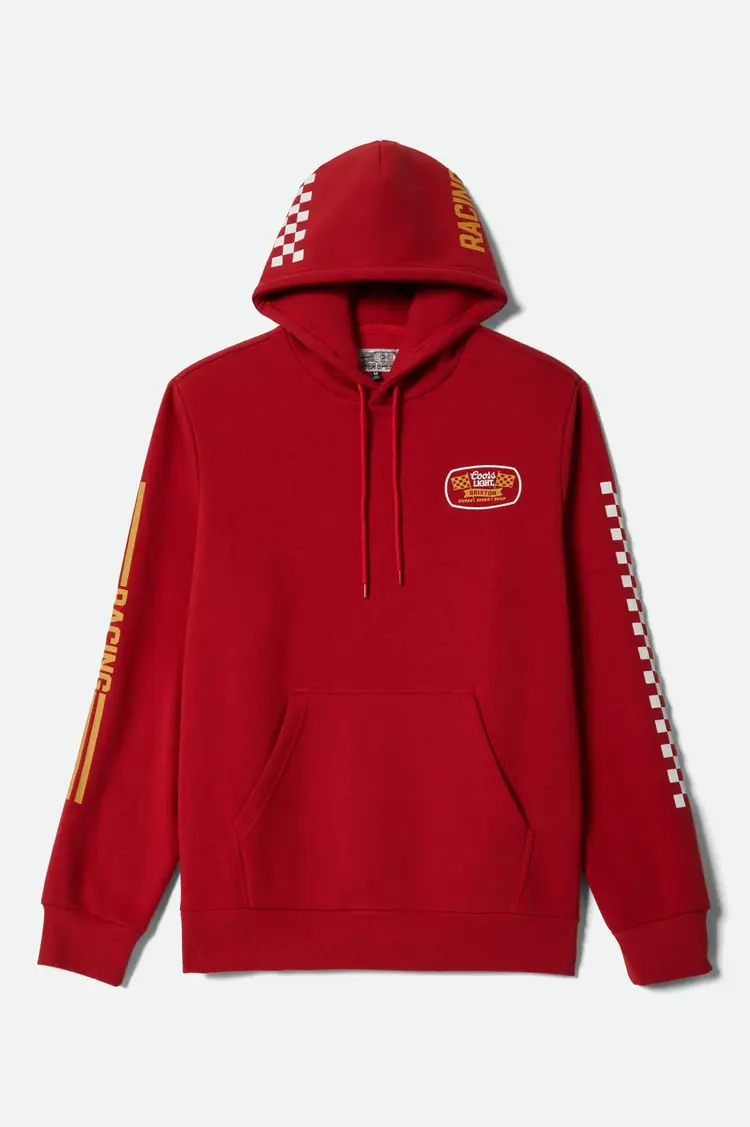 Brixton Coors Light Pit Stop Hood | Red