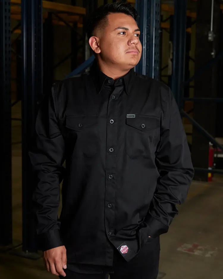 Dixxon Workshirt Long Sleeve | Black