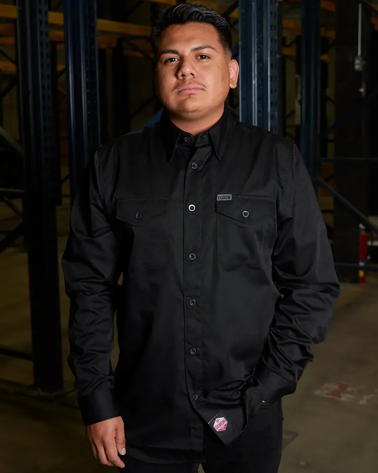 Dixxon Workshirt Long Sleeve | Black