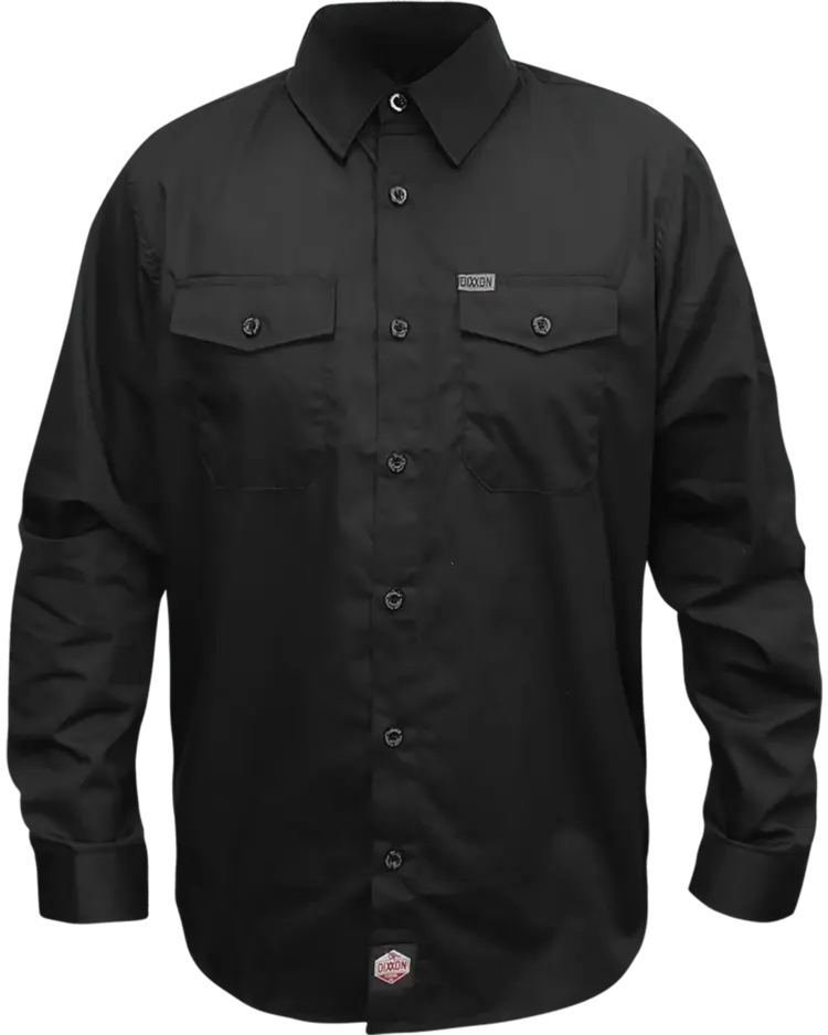 Dixxon Workshirt Long Sleeve | Black