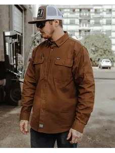 Dixxon Workshirt Long Sleeve | Brown