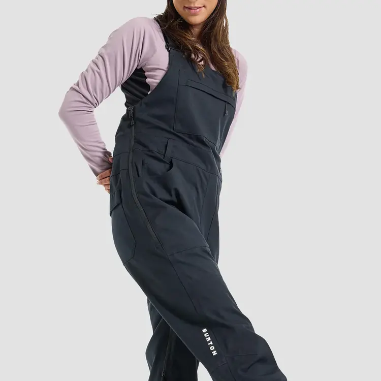 Burton Women's Avalon 2L Stretch Bib Pants Shortt | True Black
