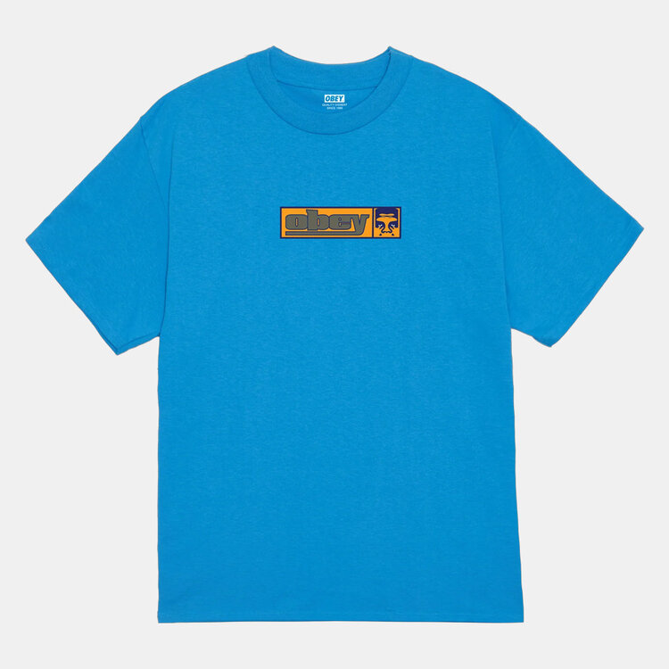 Obey 90'S Icon Tee | Azure Blue