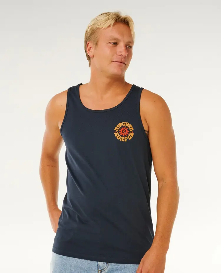 Rip Curl Youth Pacific Tank | Dark Navy