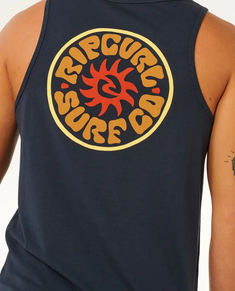 Rip Curl Youth Pacific Tank | Dark Navy