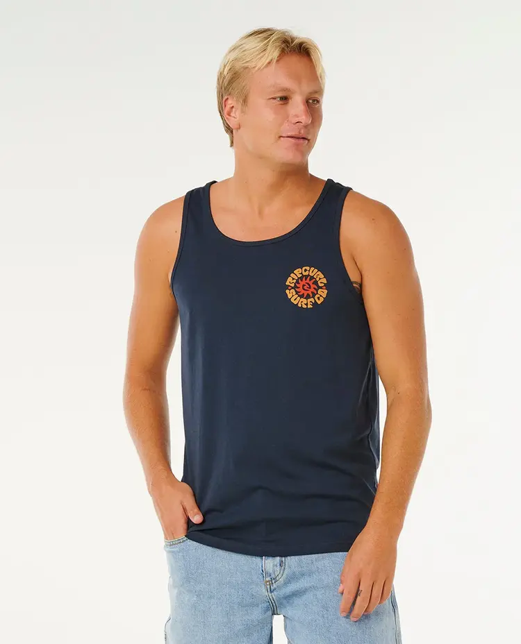 Rip Curl Youth Pacific Tank | Dark Navy