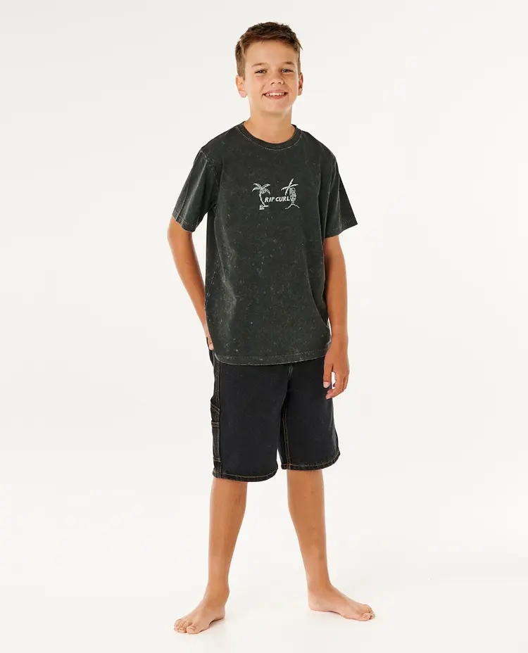 Rip Curl Ripcurl Eternal Shred Tee | Washed Black