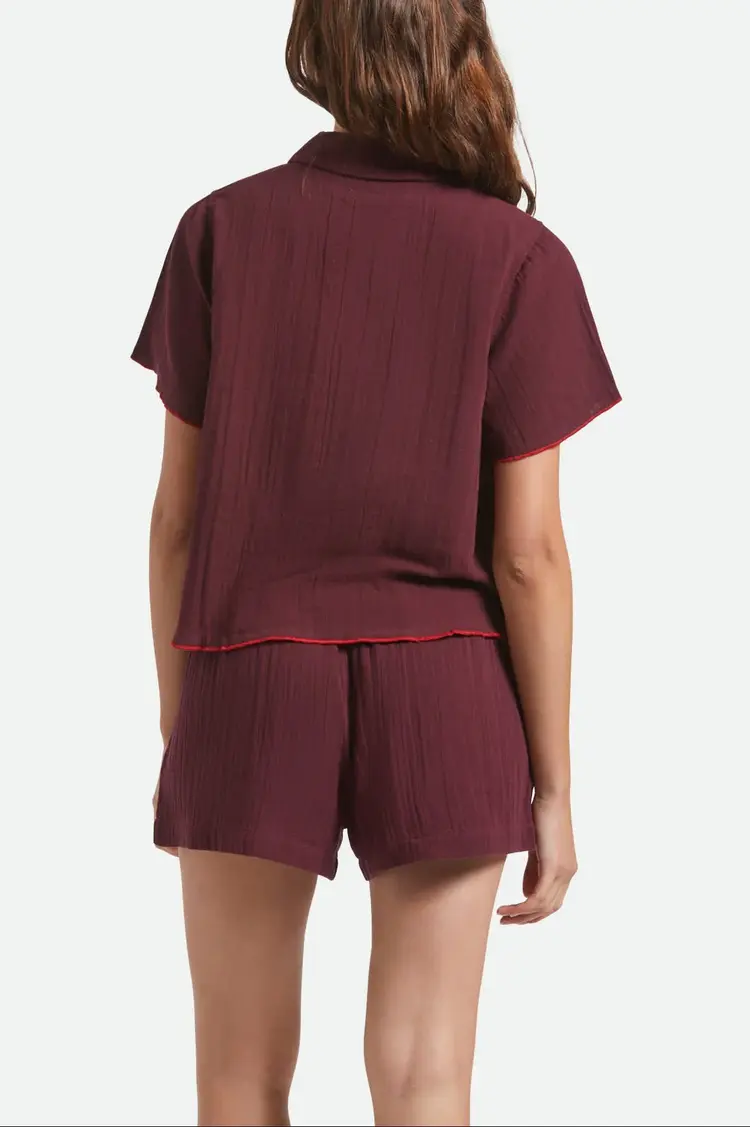 Brixton Wandering Tie Top | Port