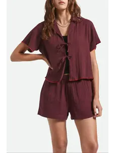 Brixton Wandering Tie Top | Port