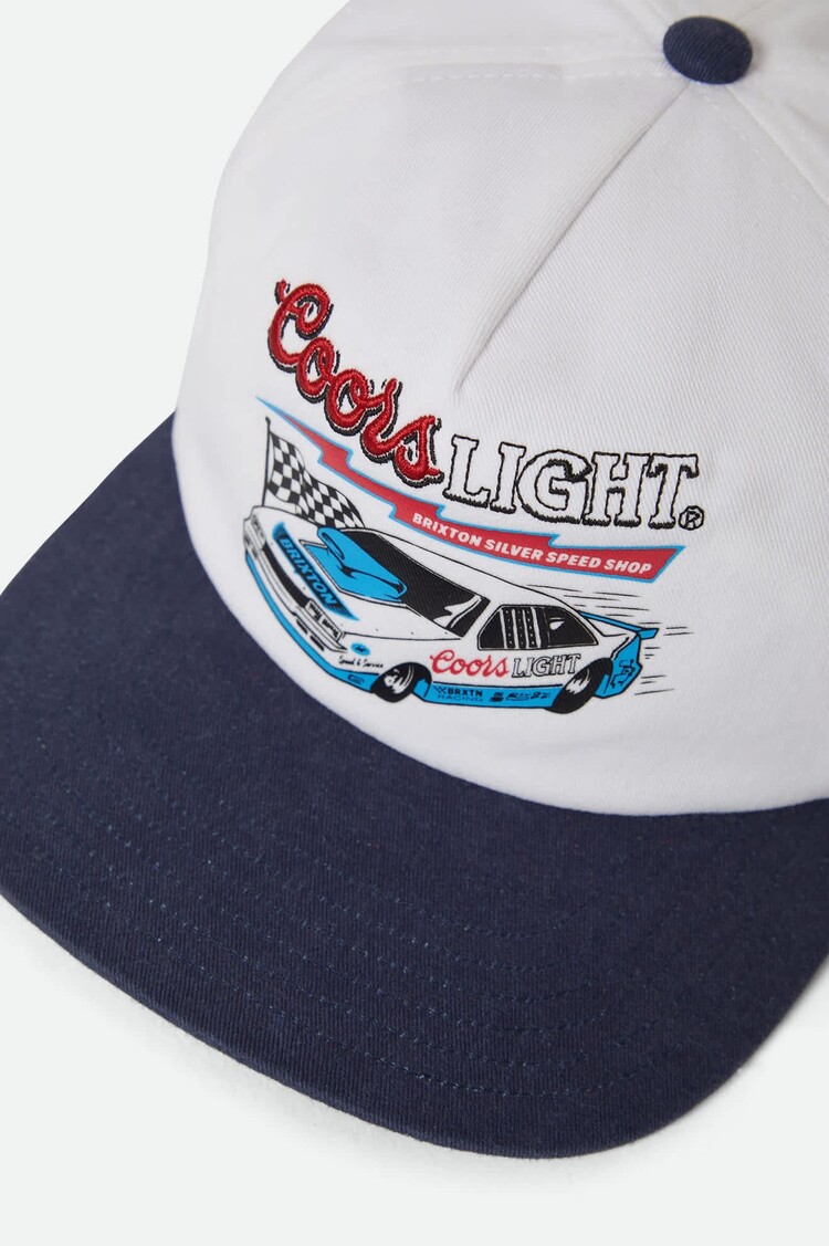 Brixton Brixton Coors Light Blower Mp Snpk | White/coors Navy