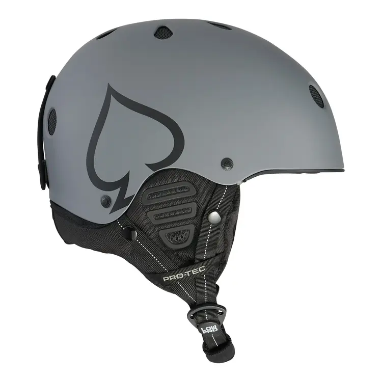 Protec Low Pro Snow Snowboard Helmet | Grey Matte