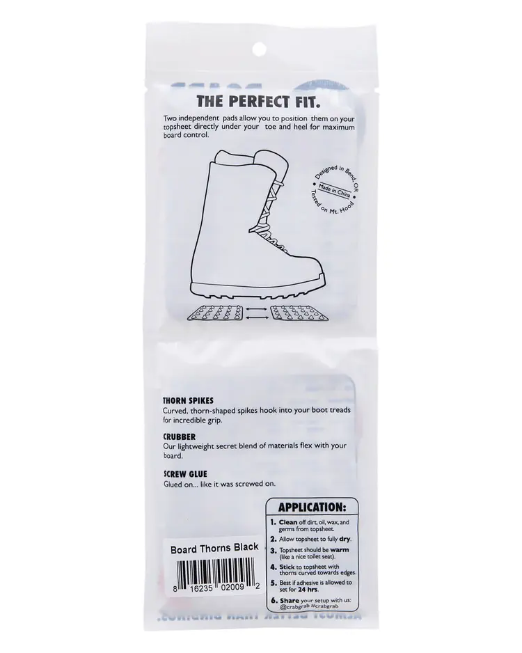 Crab Grab Crab Grab Board Thorn | Clear