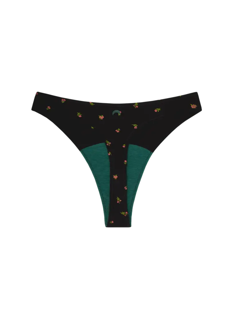 Huha Huha High Rise Thong | Midnight Rose