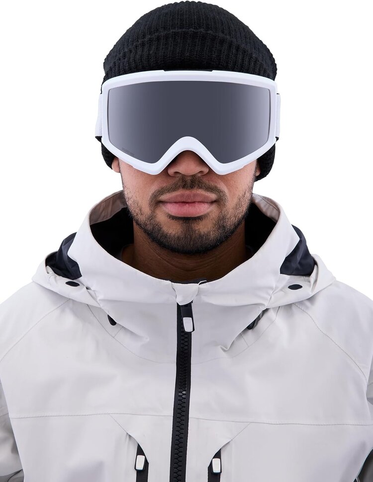 Anon Helix 2.0 Goggle | White Sunny Onyx & Amber