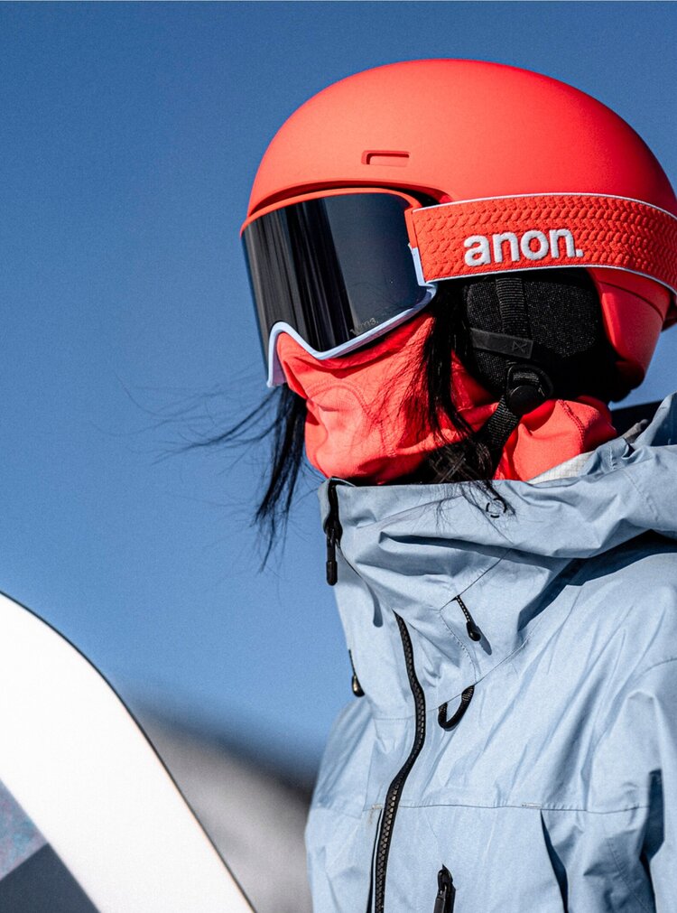 Anon Windham WaveCel Ski & Snowboard Helmet | Peach Echo