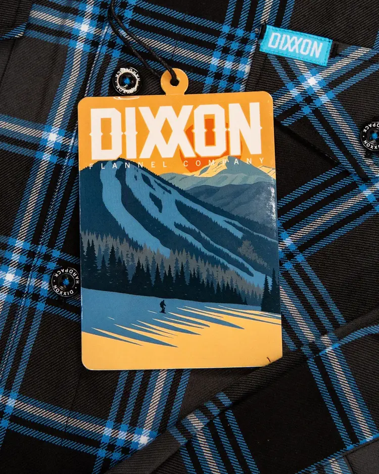 Dixxon Hardpack Flannel | Black/grey