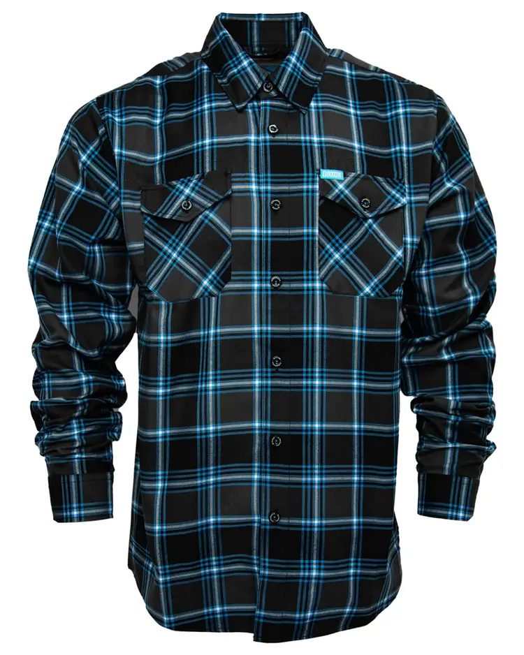 Dixxon Hardpack Flannel | Black/grey