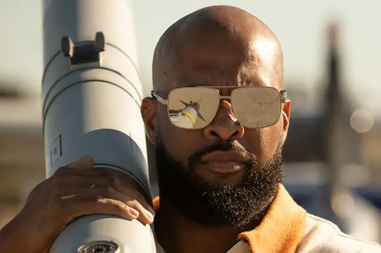 Heat Wave Heat Wave Nimitz Gun Metal | Silver Lens Polarized