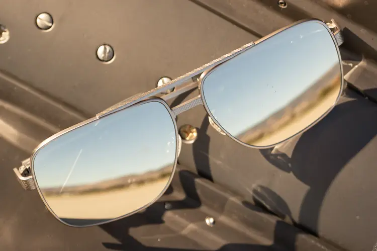 Heat Wave Nimitz Gun Metal | Silver Lens Polarized