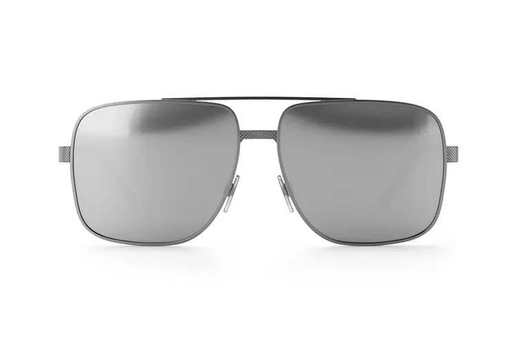 Heat Wave Heat Wave Nimitz Gun Metal | Silver Lens Polarized