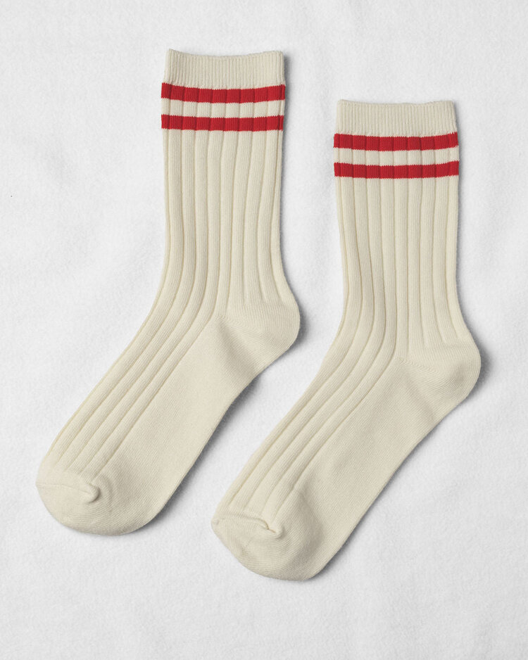 Unified Academy Socks | Cardinal Stripe