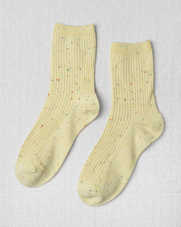 Unified Confetti Socks | Daffodil