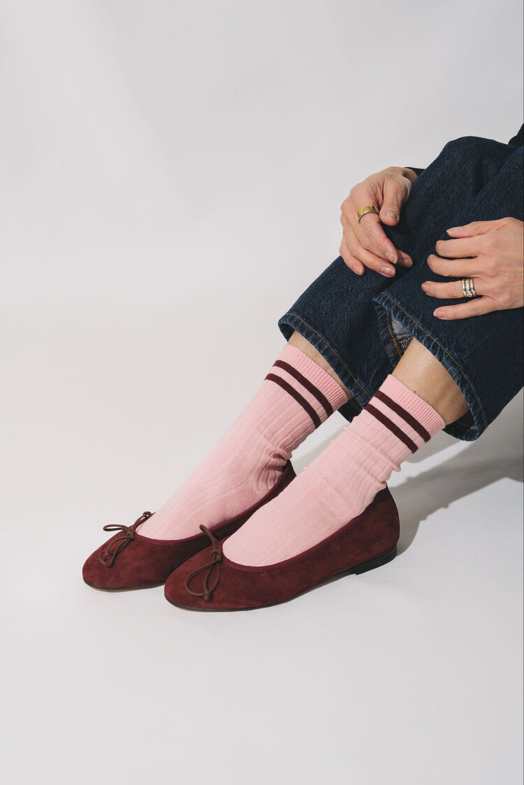 Unified Academy Socks | Antique Rose
