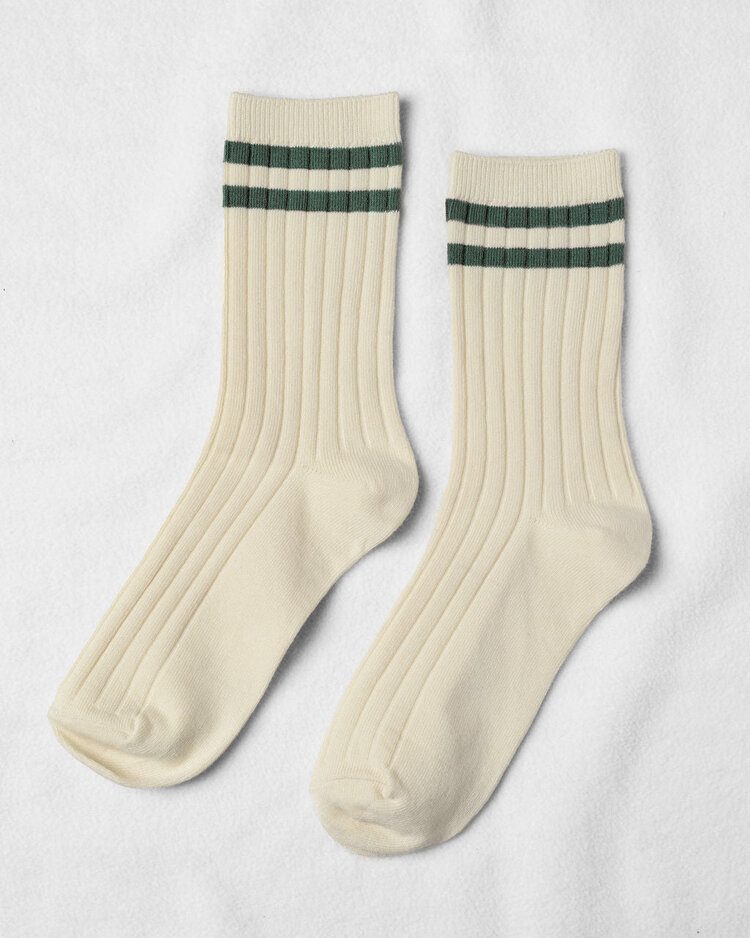 Unified Unified Academy Socks | Spruce Stripe