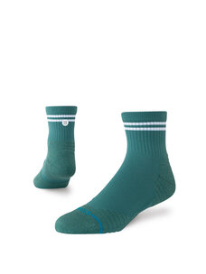 Stance Stance Golf Lined Up Mid Quarter | Teal