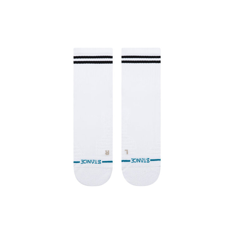 Stance Stance Golf Lined Up Mid Quarter | White