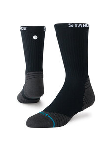 Stance Golf Ribbed Mid Crew | Black