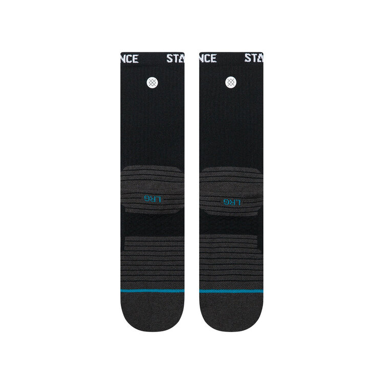 Stance Golf Ribbed Mid Crew | Black