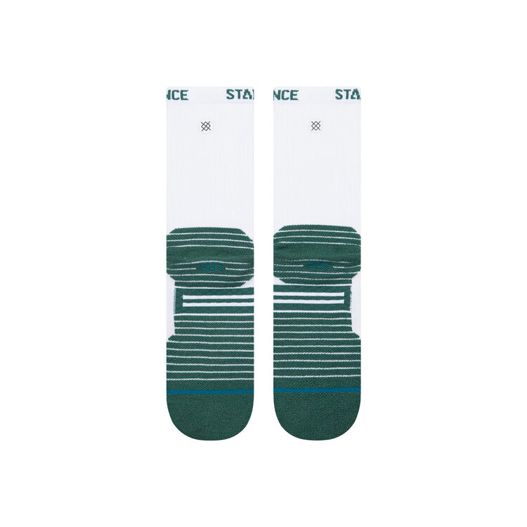 Stance Golf Fairway Ribbed Crew | White
