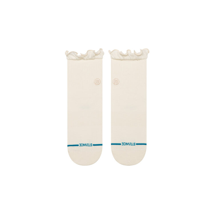 Stance Women's Ruffle Icon Quarter | Ivory