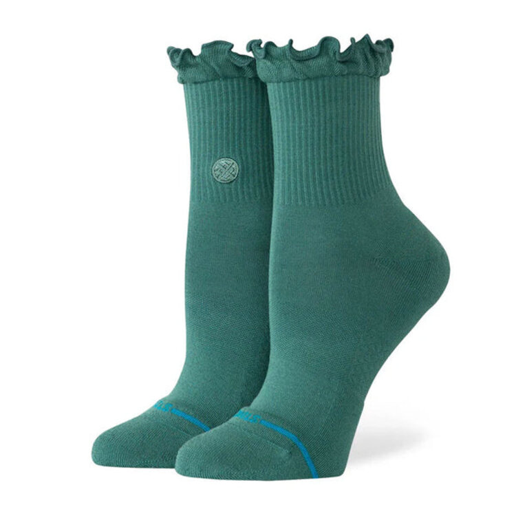 Stance Women's Ruffle Icon Quarter | Teal