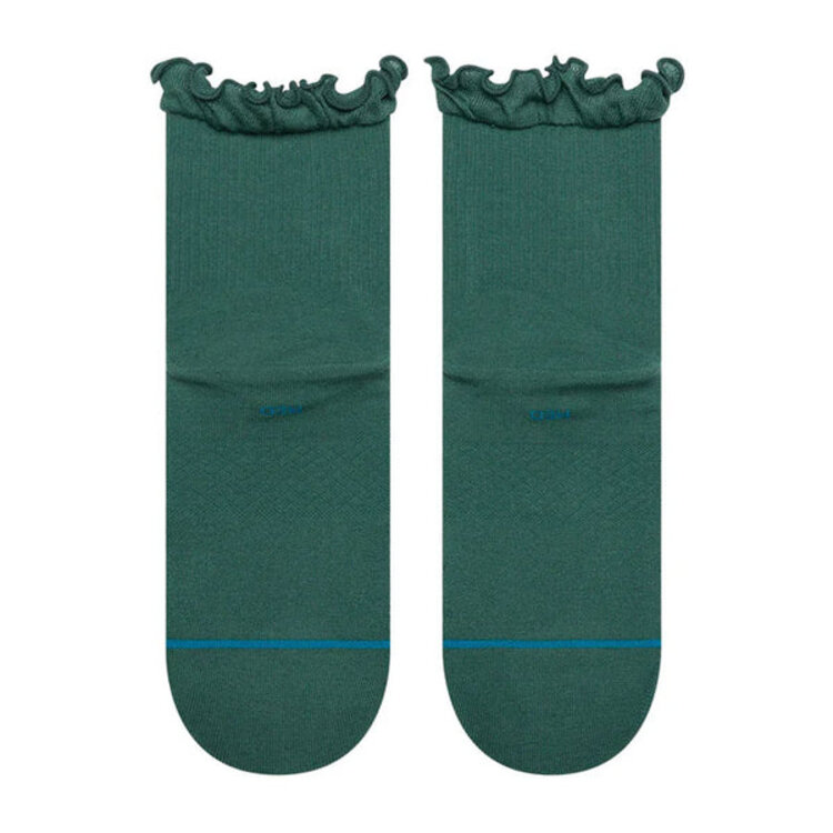 Stance Women's Ruffle Icon Quarter | Teal