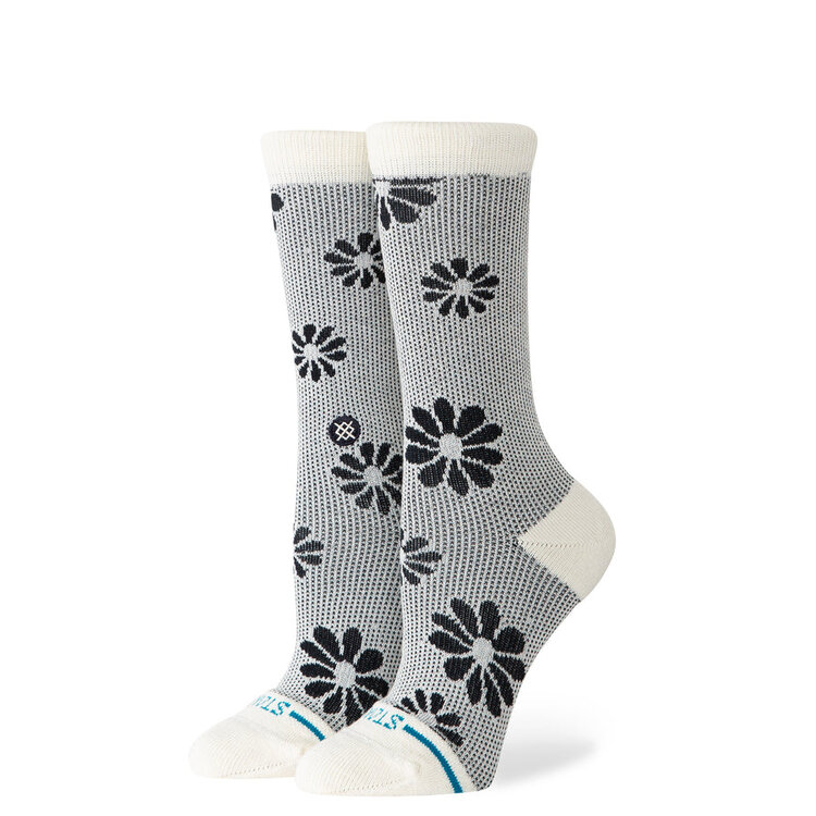 Stance Women's Floral Stitch Crew | Ivory