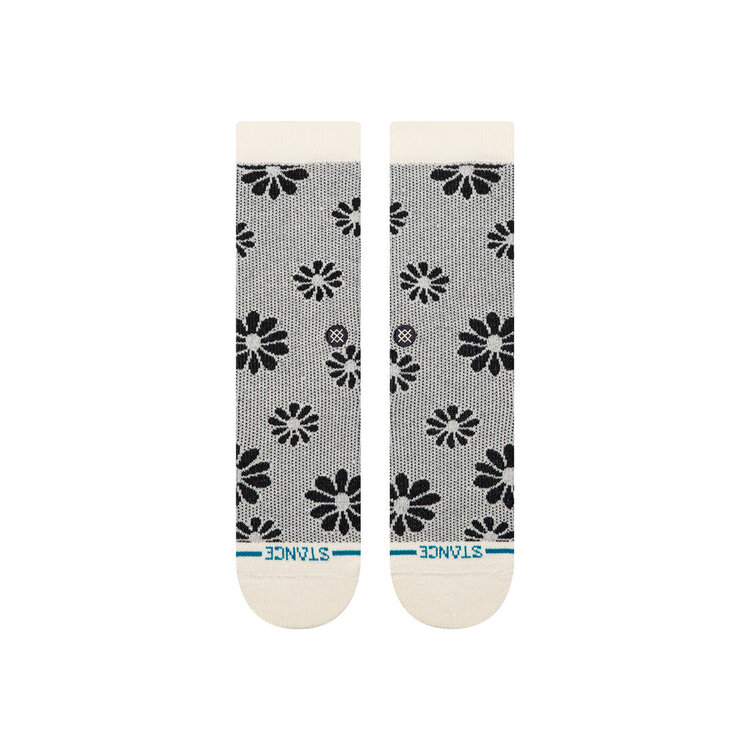 Stance Stance Wo Floral Stitch Crew | Ivory