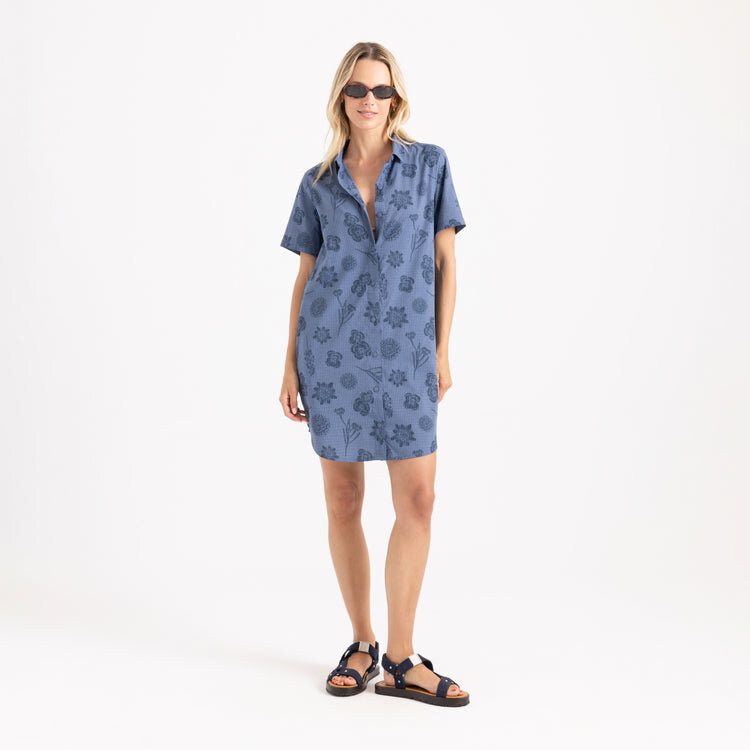 Roark Bless Up Dress | Washed Indigo