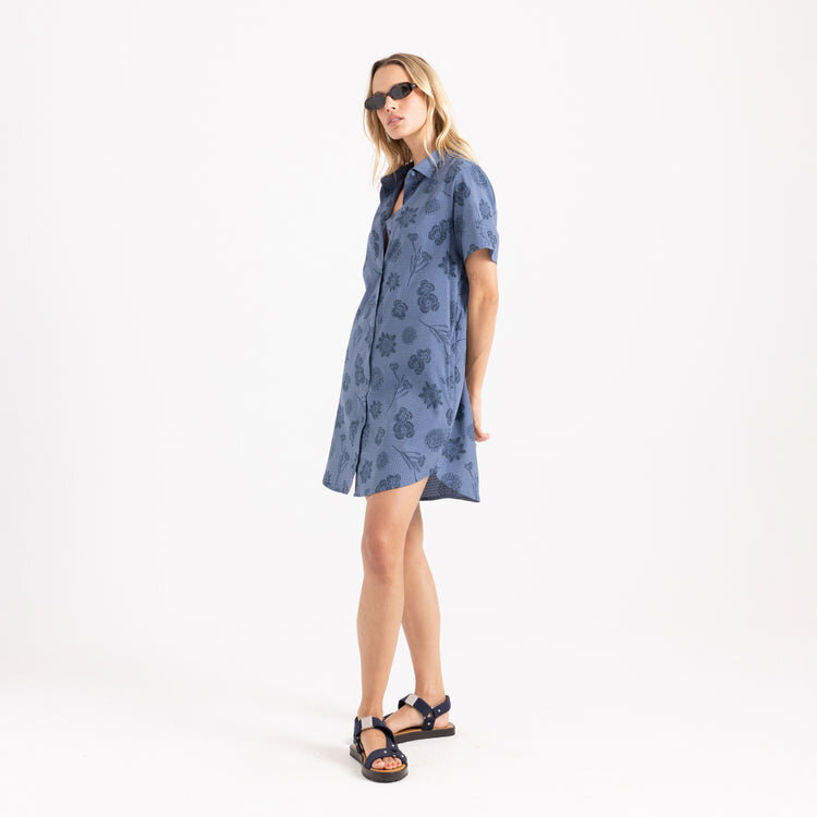 Roark Bless Up Dress | Washed Indigo