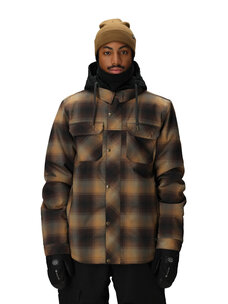 686 Technical Apparel Men's Woodland Insulated Jacket | Caramel Plaid